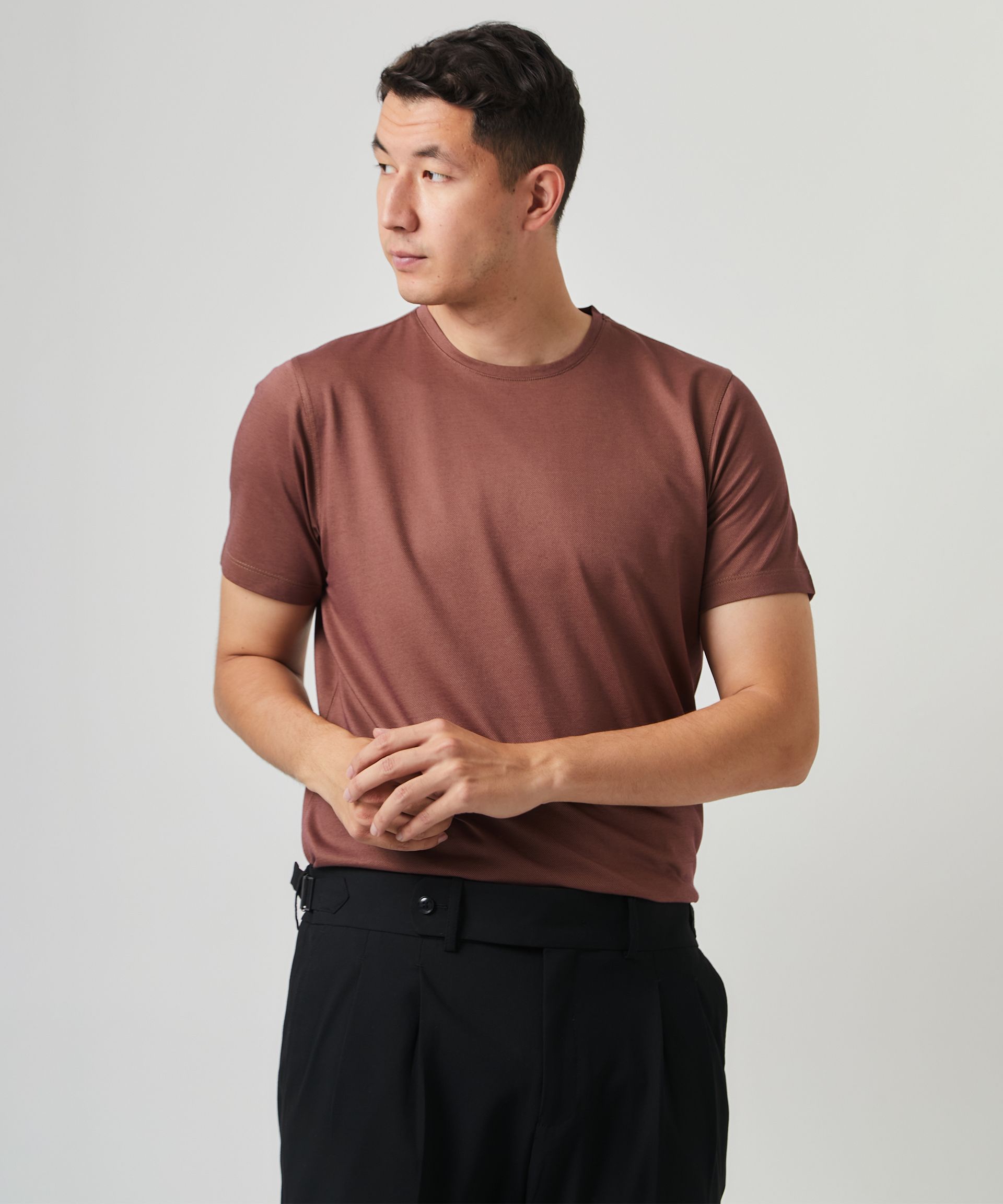 Футболка кофейного цвета