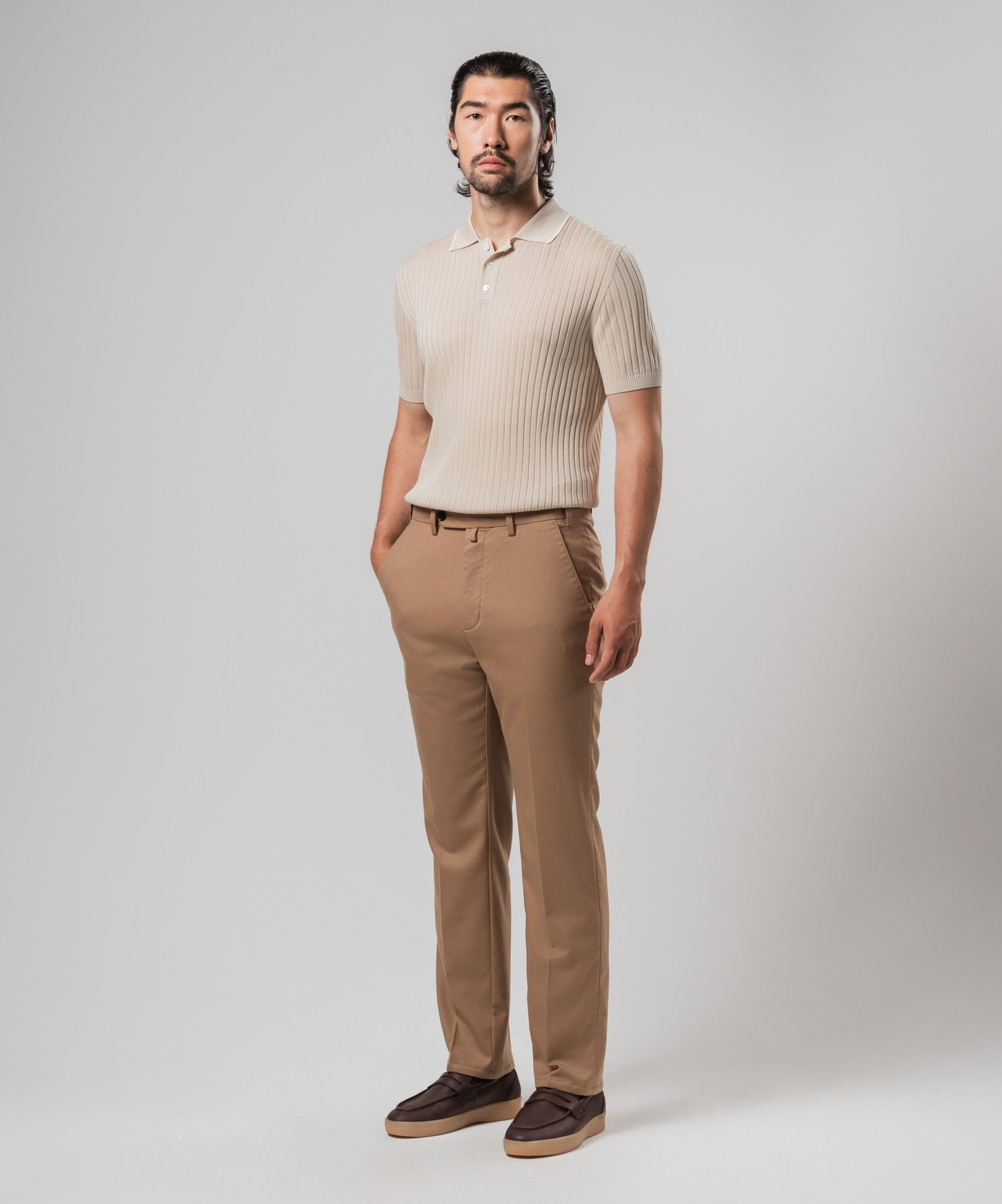 Брюки прямого кроя