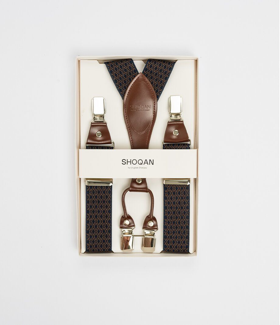 Подтяжки в ромбик